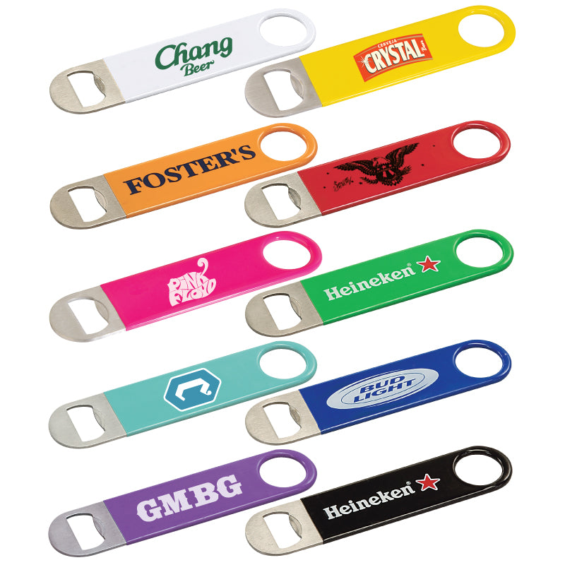 Vinyl Wrapped Paddle Style Bottle Opener