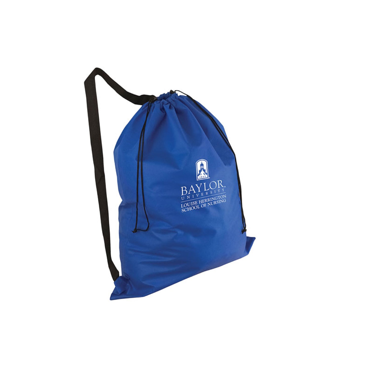 Non-Woven Laundry Duffel Bag With Over The Shoulder Strap