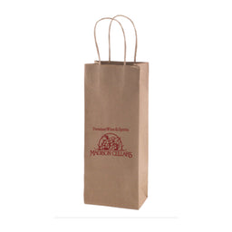 50% Recycled Natural Kraft Shopping Bag