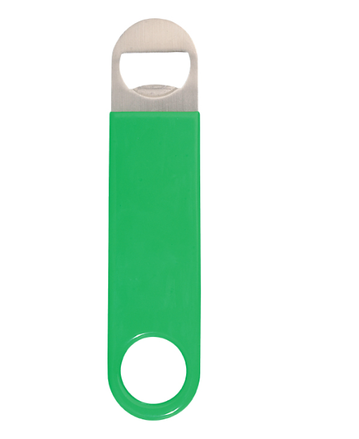 OPEN8A - Vinyl Wrapped Paddle Style Bottle Opener -