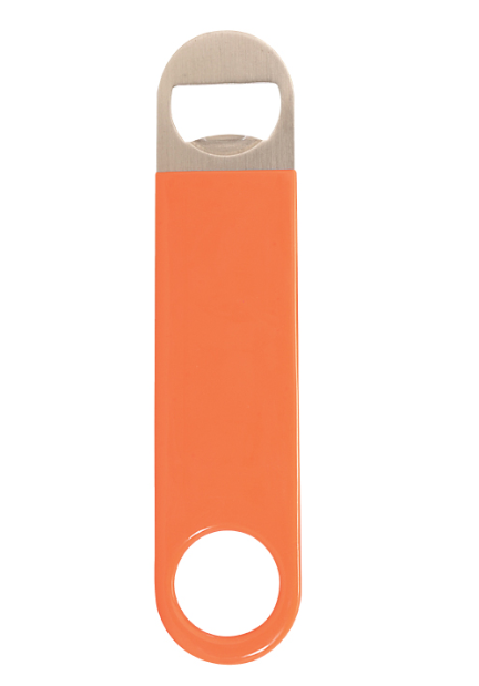 OPEN8A - Vinyl Wrapped Paddle Style Bottle Opener -