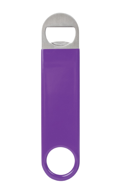 OPEN8A - Vinyl Wrapped Paddle Style Bottle Opener -