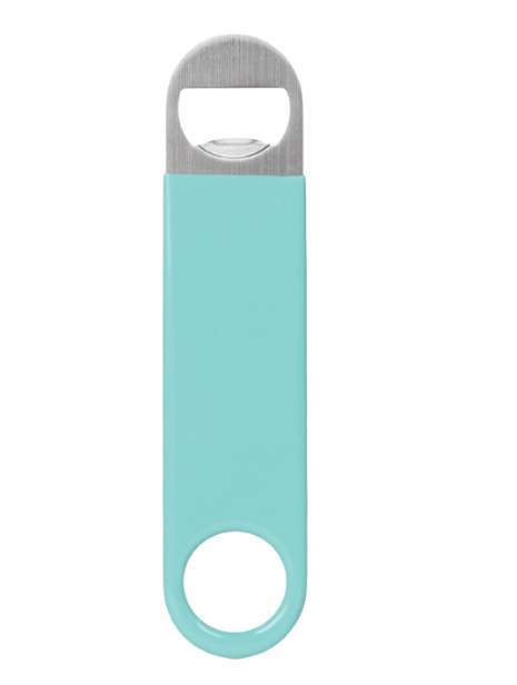 OPEN8A - Vinyl Wrapped Paddle Style Bottle Opener -