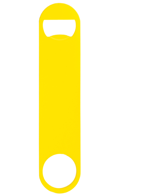OPEN8C - Paddle Style Powder Coated Steel Bottle Opener -