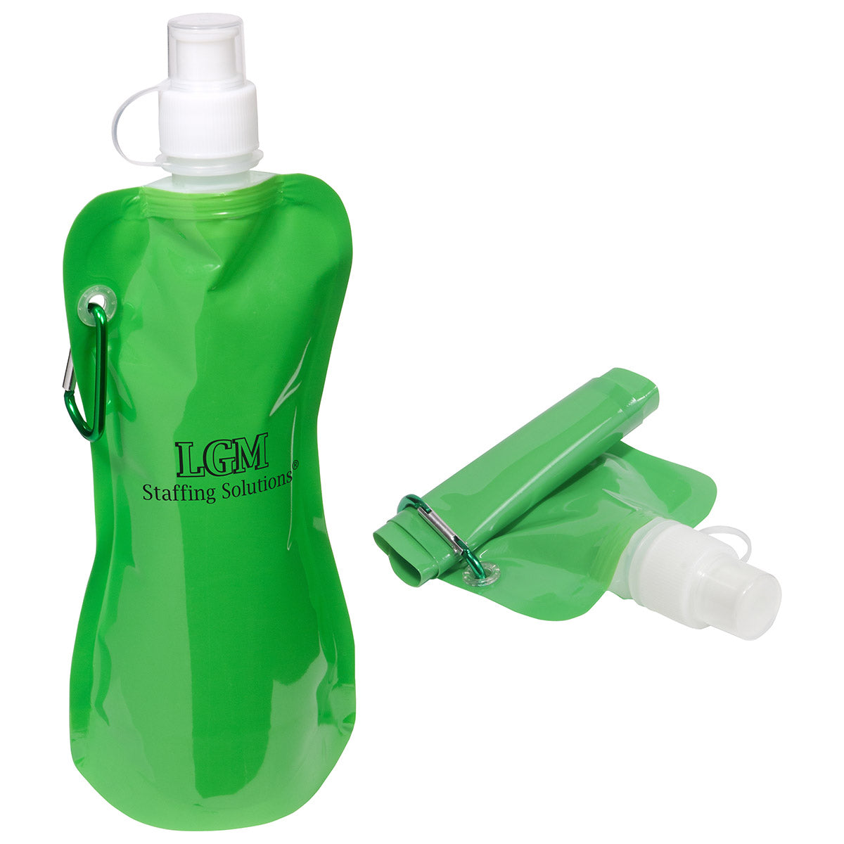 Flex Water Bottle With Carabiner