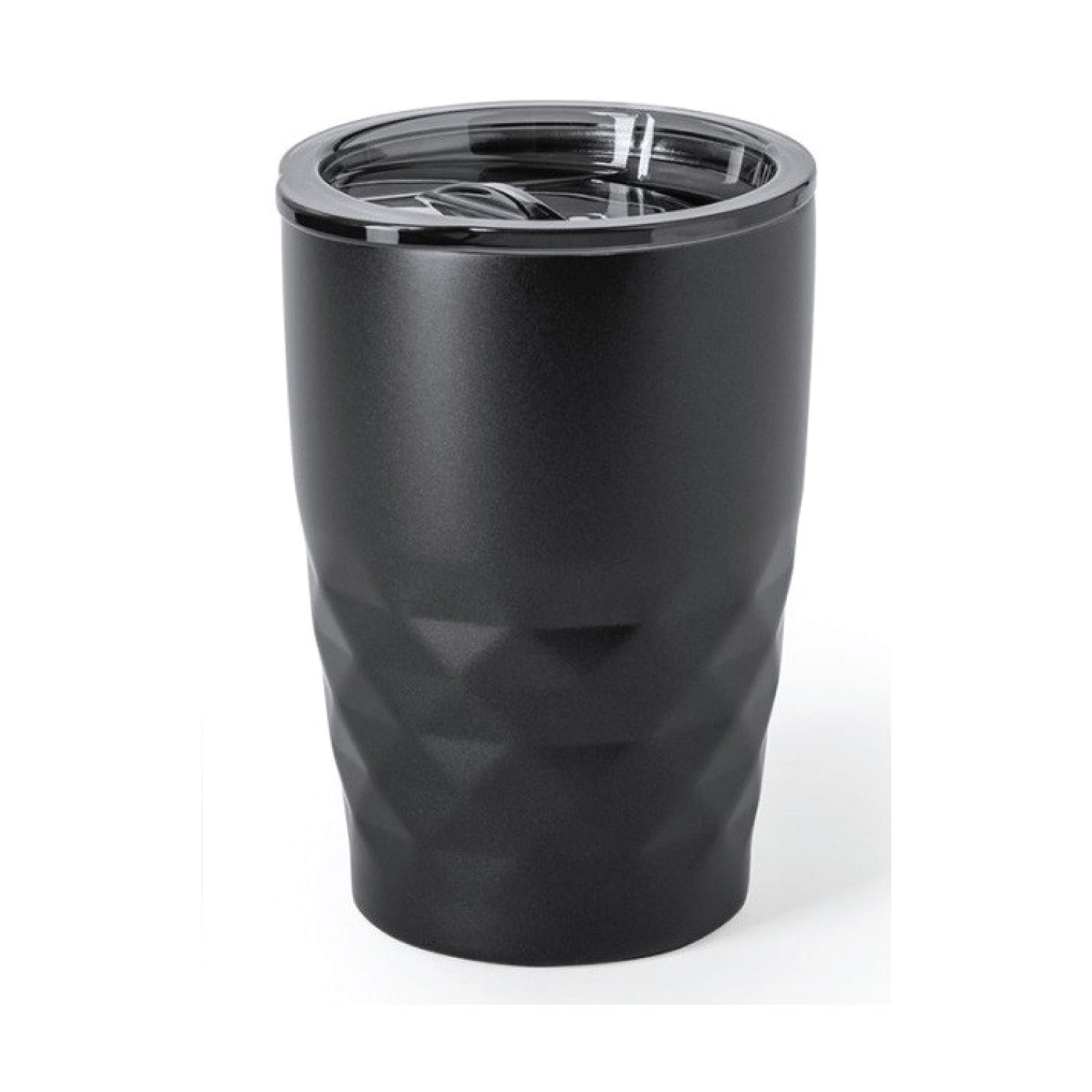 Diamond Cut Insulated Travel Mug