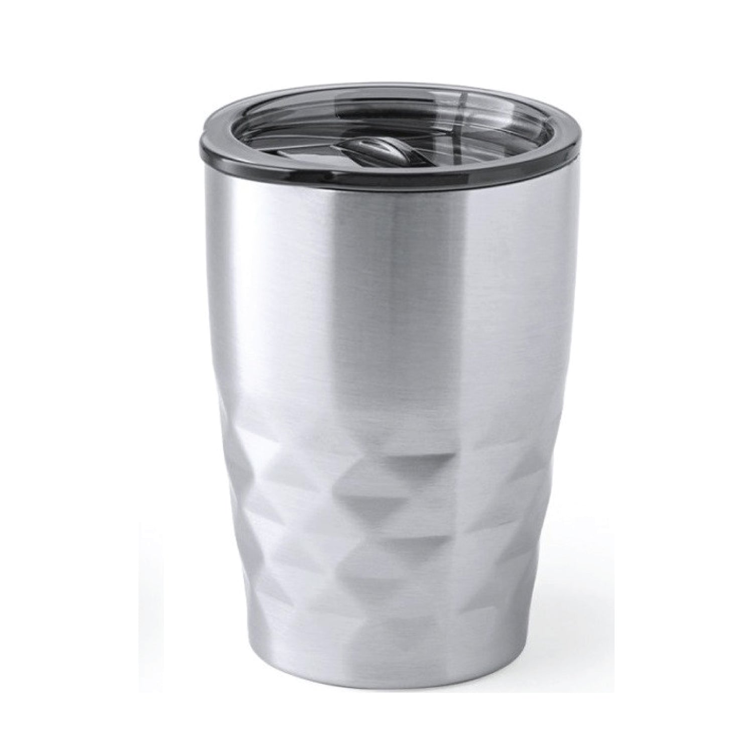 Diamond Cut Insulated Travel Mug