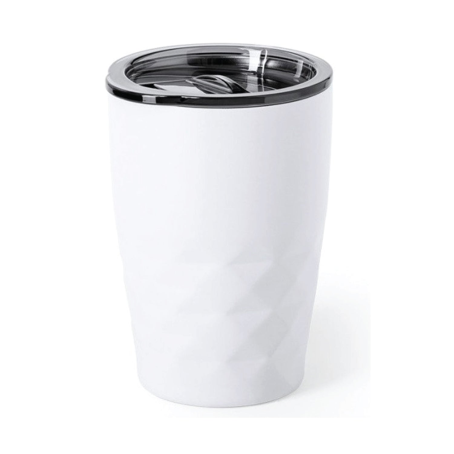 Diamond Cut Insulated Travel Mug