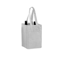 Non-Woven Polypropylene 4-Bottle Wine Tote Bag