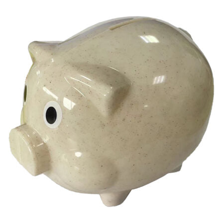 Wheat Straw Piggy Bank  - PGB001