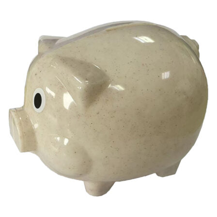 Wheat Straw Piggy Bank  - PGB001