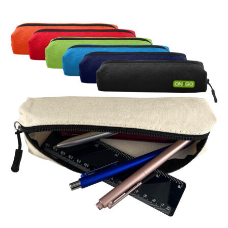Canvas Tube Pencil Case - PKG015