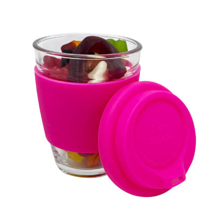 Jelly Party Mix in Carlo Glass Coffee Cup  - PM004