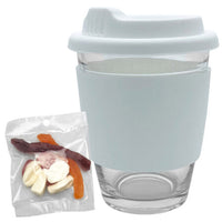 Jelly Party Mix in Carlo Glass Coffee Cup  - PM004
