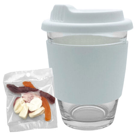 Jelly Party Mix in Carlo Glass Coffee Cup  - PM004