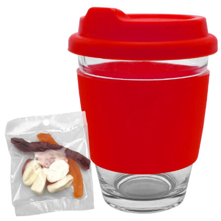 Jelly Party Mix in Carlo Glass Coffee Cup  - PM004