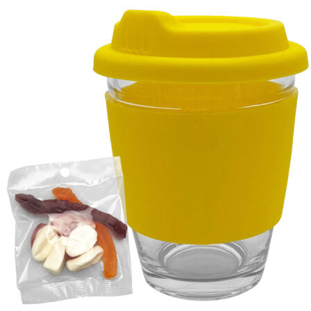 Jelly Party Mix in Carlo Glass Coffee Cup  - PM004