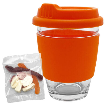Jelly Party Mix in Carlo Glass Coffee Cup  - PM004