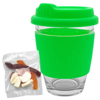 Jelly Party Mix in Carlo Glass Coffee Cup  - PM004