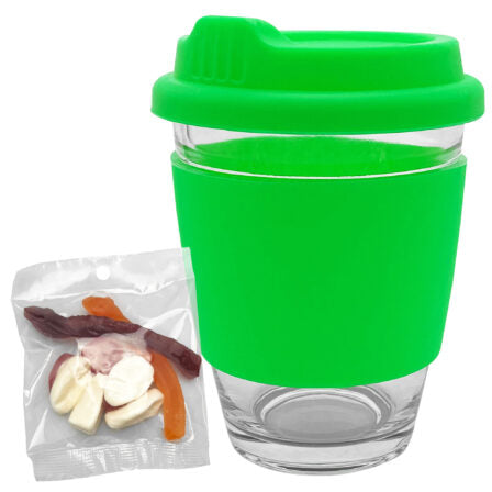 Jelly Party Mix in Carlo Glass Coffee Cup  - PM004