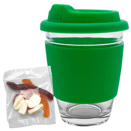 Jelly Party Mix in Carlo Glass Coffee Cup  - PM004