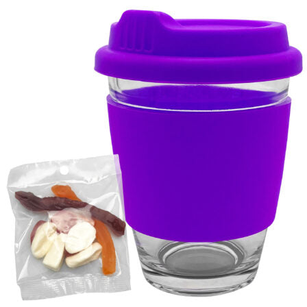 Jelly Party Mix in Carlo Glass Coffee Cup  - PM004