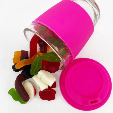 Jelly Party Mix in Carlo Glass Coffee Cup  - PM004