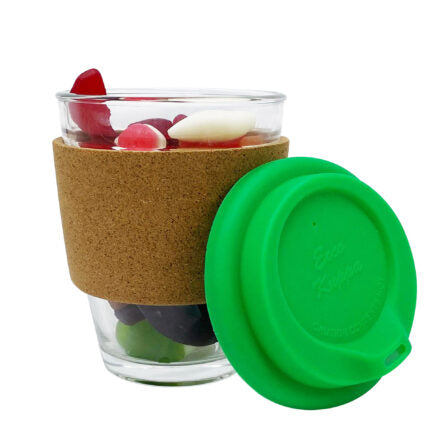 Jelly Party Mix in Cork Band Glass Coffee Cup  - PM005