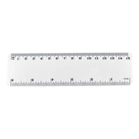 Plastic Ruler 15cm  - PR003