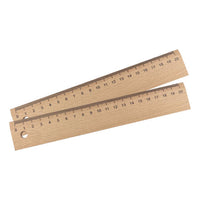 Wood Ruler 20cm  - PR004