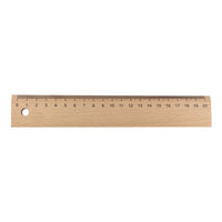 Wood Ruler 20cm  - PR004