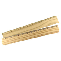 Wood Ruler 30cm  - PR005