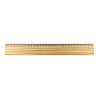 Wood Ruler 30cm  - PR005