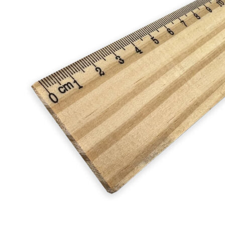 Wood Ruler 30cm  - PR005