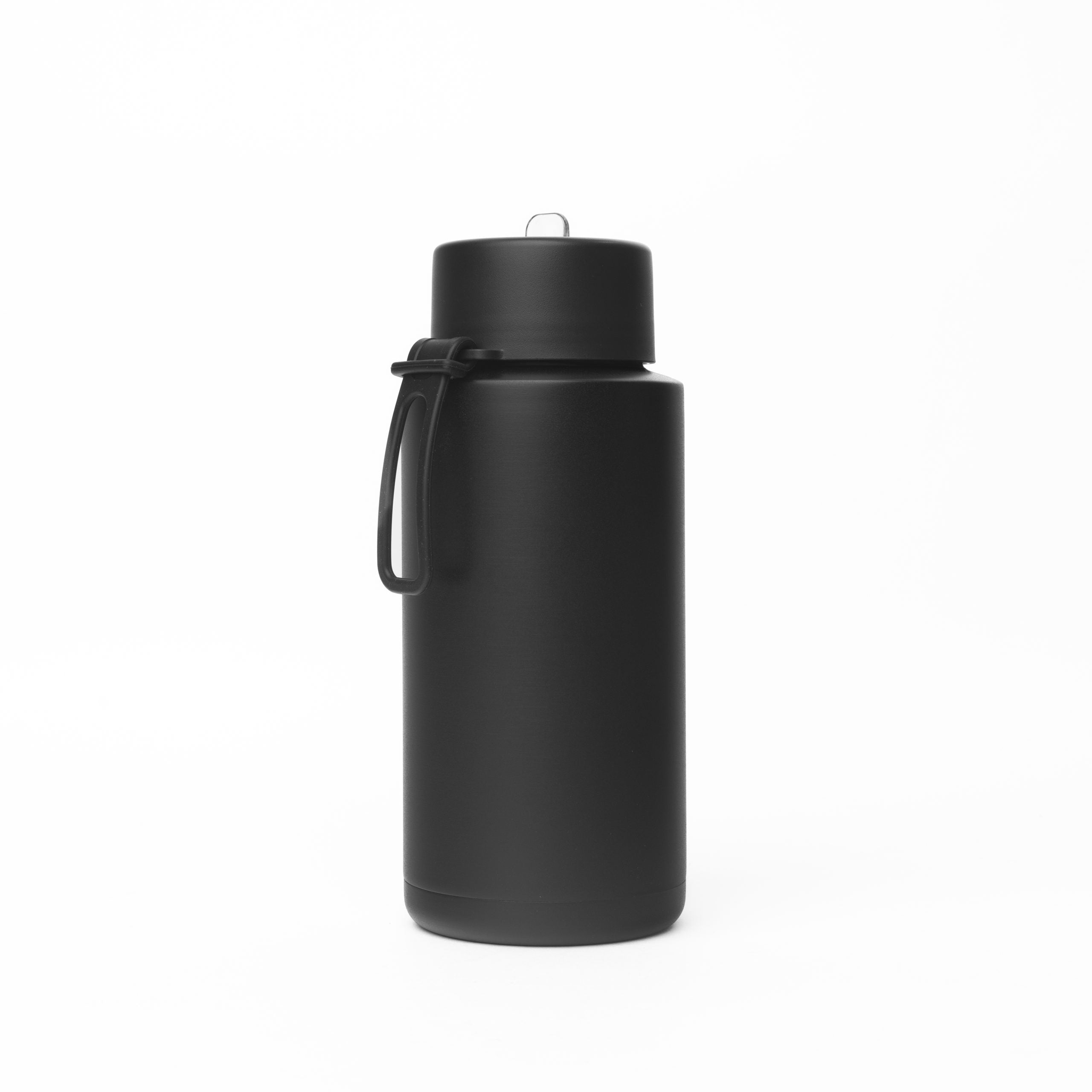 1L Stainless Steel Bottle with Silicone Handle