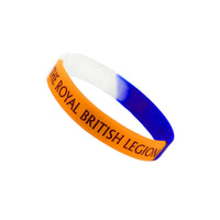 Silicone Wrist-Band With Tri Colour