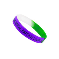 Silicone Wrist-Band With Tri Colour