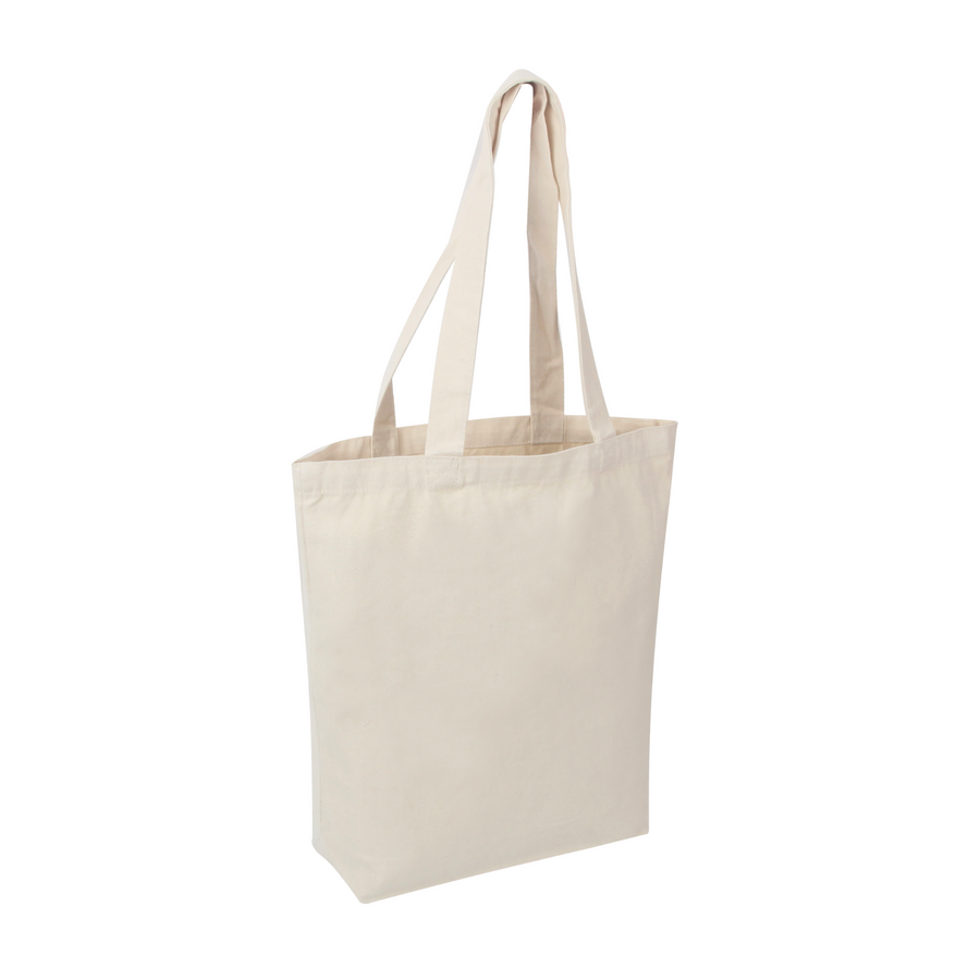 James Natural Canvas Tote Bag