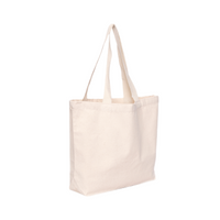 Maxi Natural Canvas Tote Bag