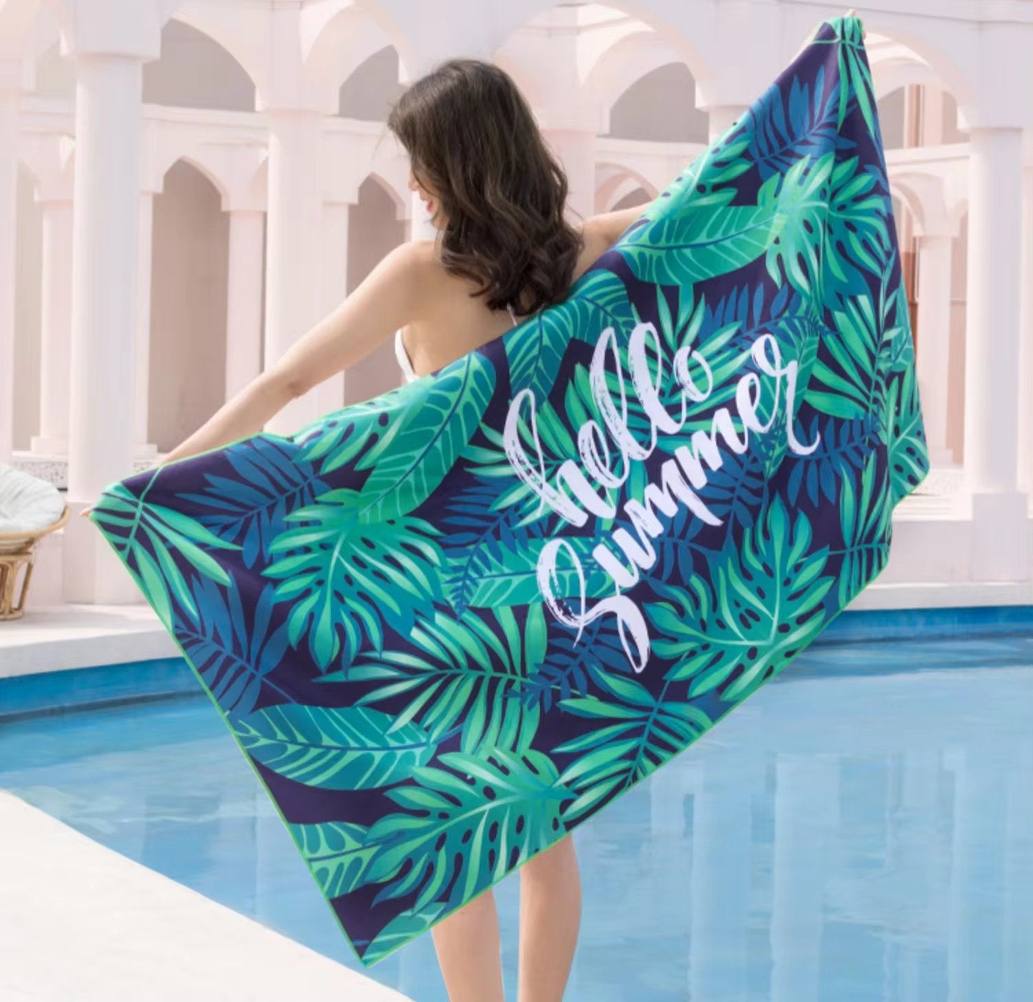 Sublimated Beach Towel