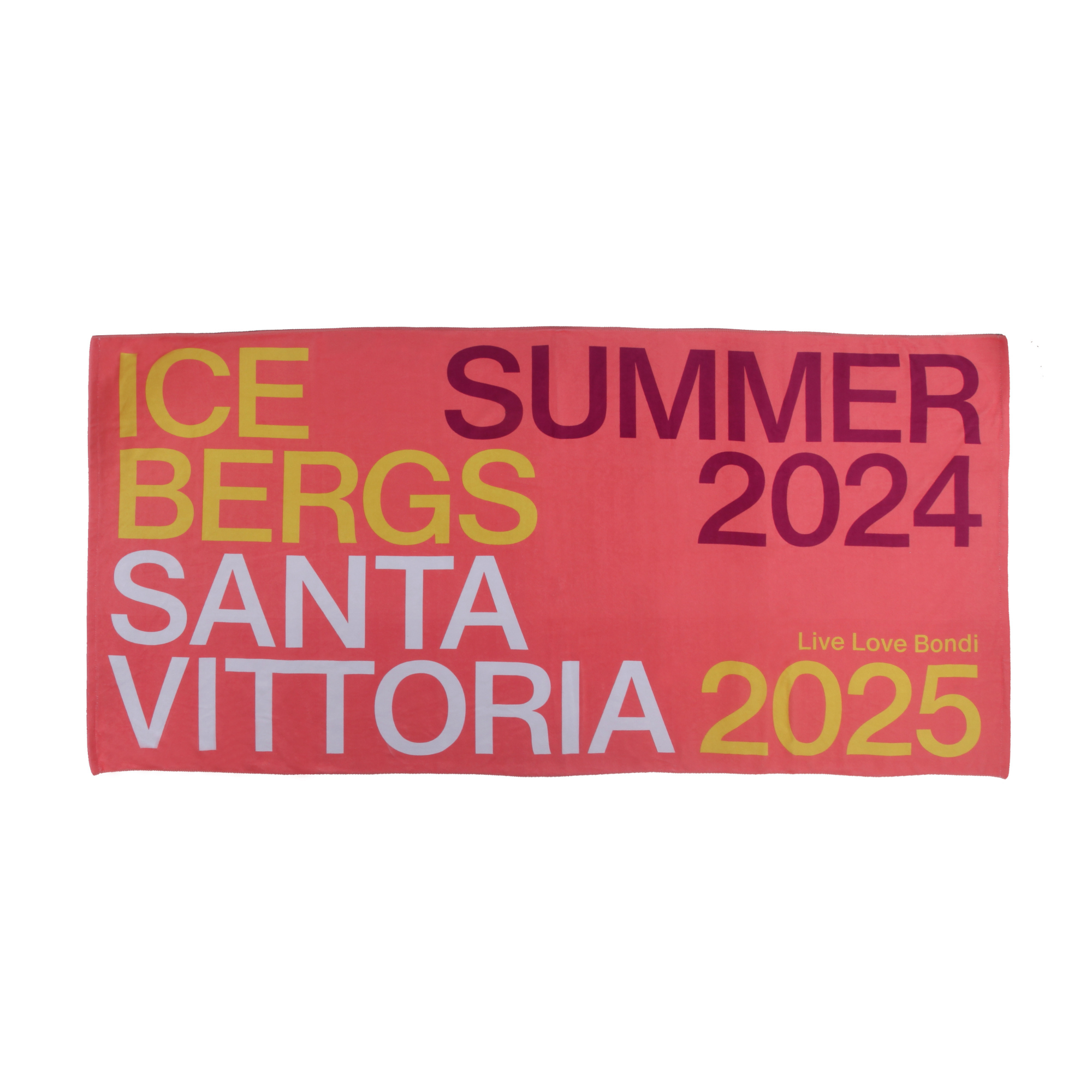 Sublimated Beach Towel