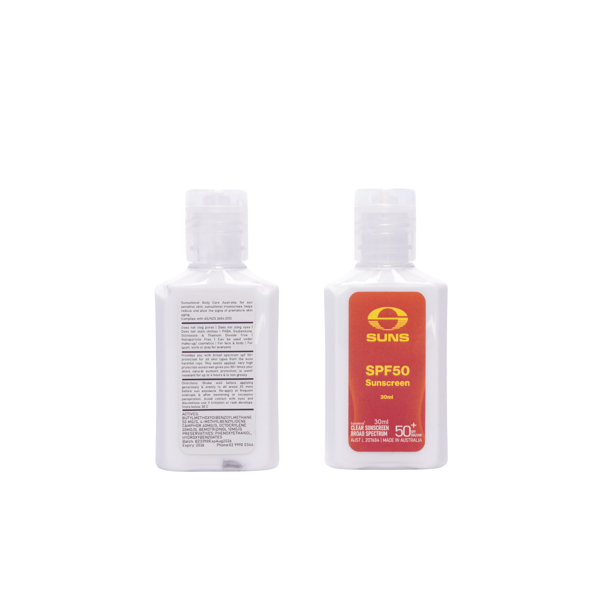 30Ml Spf50 Sunscreen Lotion