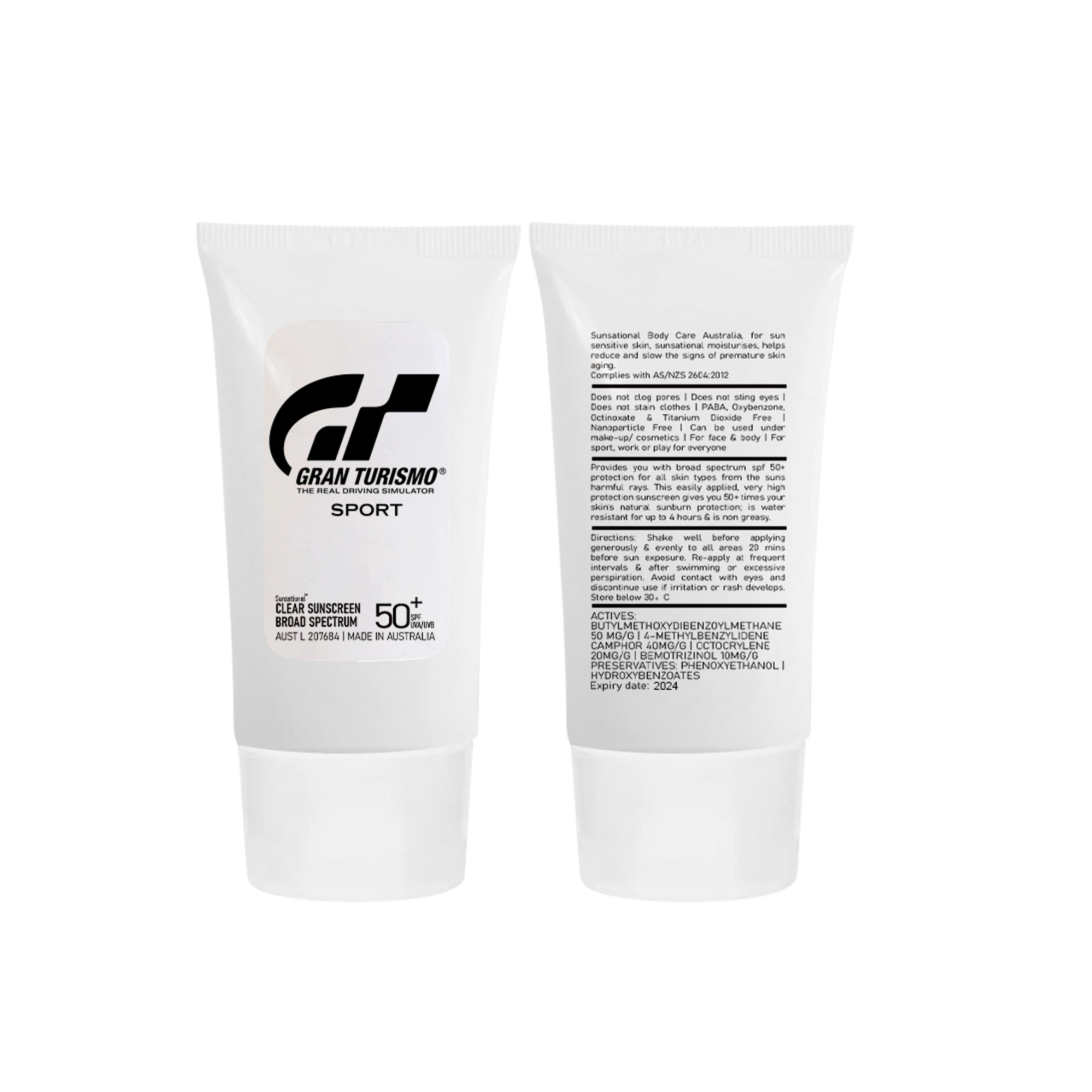 50Ml Spf50 Sunscreen Lotion Tube