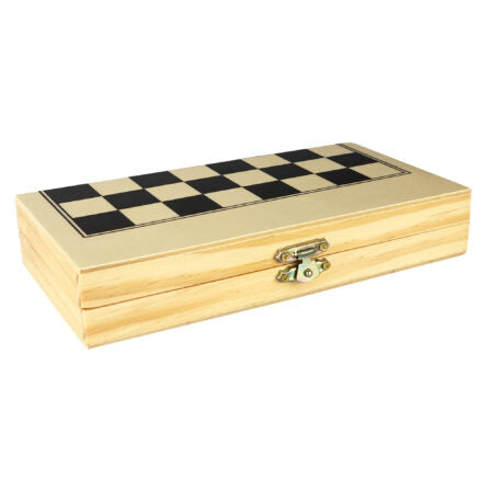 3 in 1 Wooden Play Case  - PT002