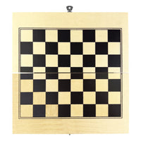 3 in 1 Wooden Play Case  - PT002