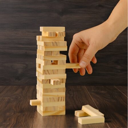 Large Wooden Towers Set  - PT004