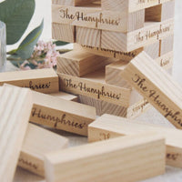 Small Wooden Towers Set  - PT005