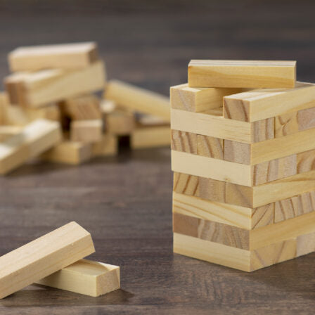Small Wooden Towers Set  - PT005