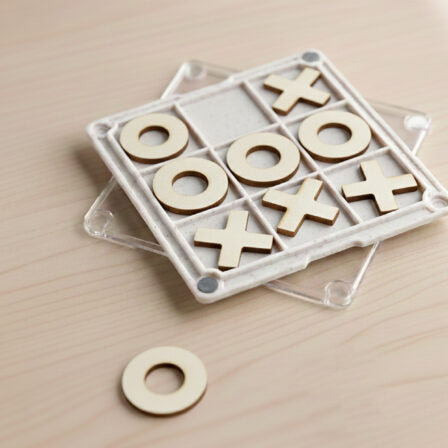 Tic Tac Toe Board Game Coaster  - PT011