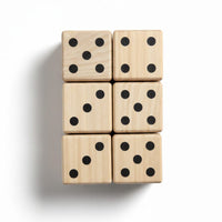Wooden Yard Dice set  - PT012